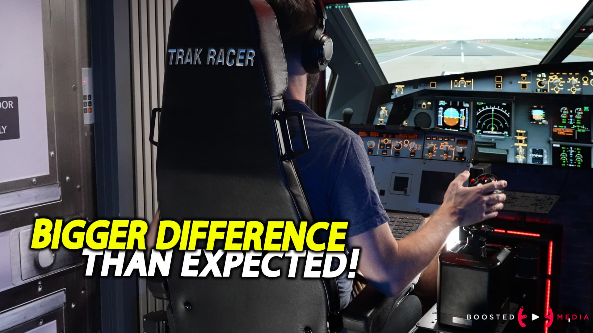 Trak Racer Flight Simulator Seat Review