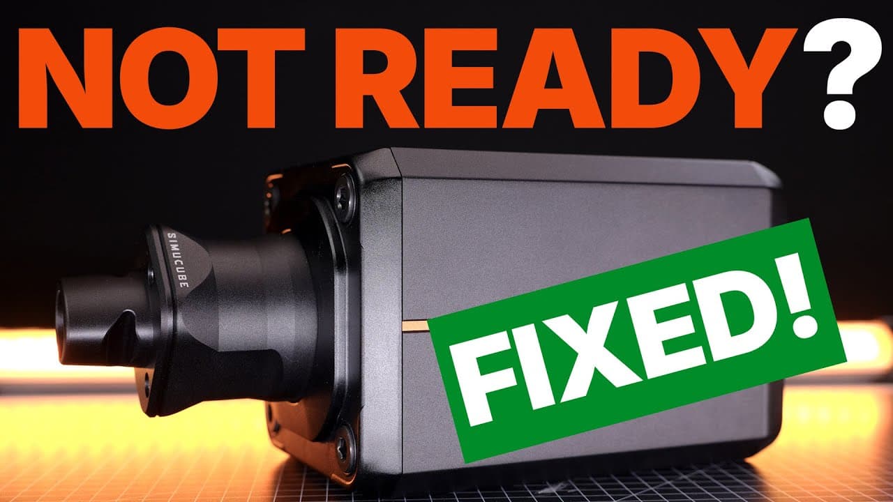 ALREADY FIXED?! Update regarding the Simucube 3 AND my settings for iRacing & LMU!