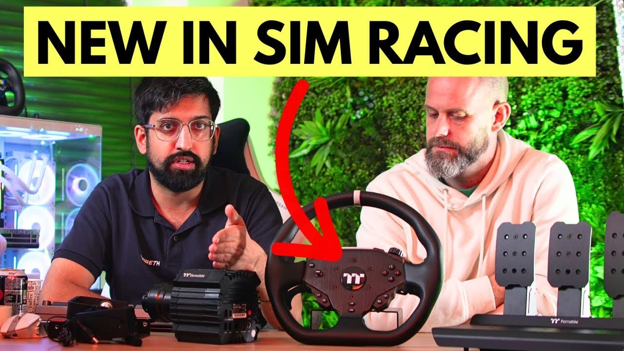 Is The Thermaltake G6 A Moza, Fanatec and Simagic Killer For Sim Racing?
