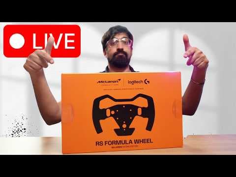 Sim Racing Show LIVE - NEW Logitech McLaren Wheel and Fanatec Formula V3!