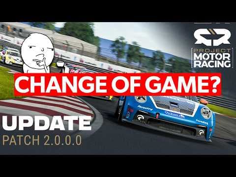 Change Gaming Project Motor Racing 2.0 update?