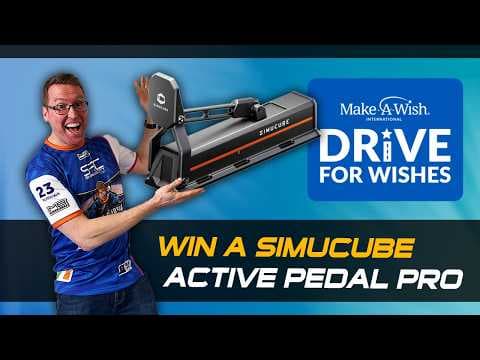 🔴 6hr SOLO Charity Stream | Drive-for-Wishes 2026 | Win a Simucube Active Pedal PRO