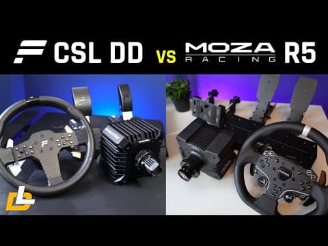 Fanatec CSL DD 5nm vs Moza R5 - Which Is The Better Beginner Bundle?