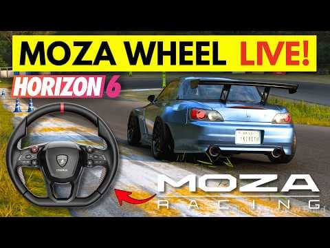Forza Horizon 6 LIVE - MOZA Wheel and FFB Settings!