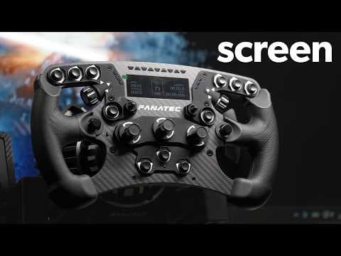 Fanatec Formula V3 - Bigger, New Screen