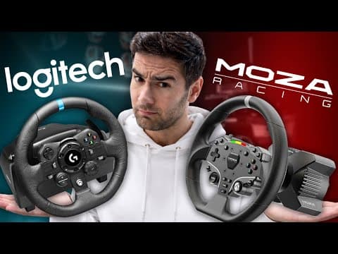 Best Entry-Level Sim Racing Wheel? Logitech G923 vs Moza R3