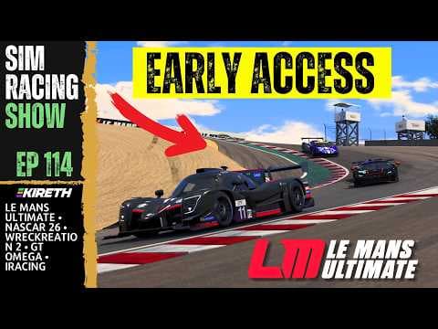 Le Mans Ultimate Just Added IMSA Tracks! Plus Joker Controversy, New Moza (Sim Racing Show EP 114)
