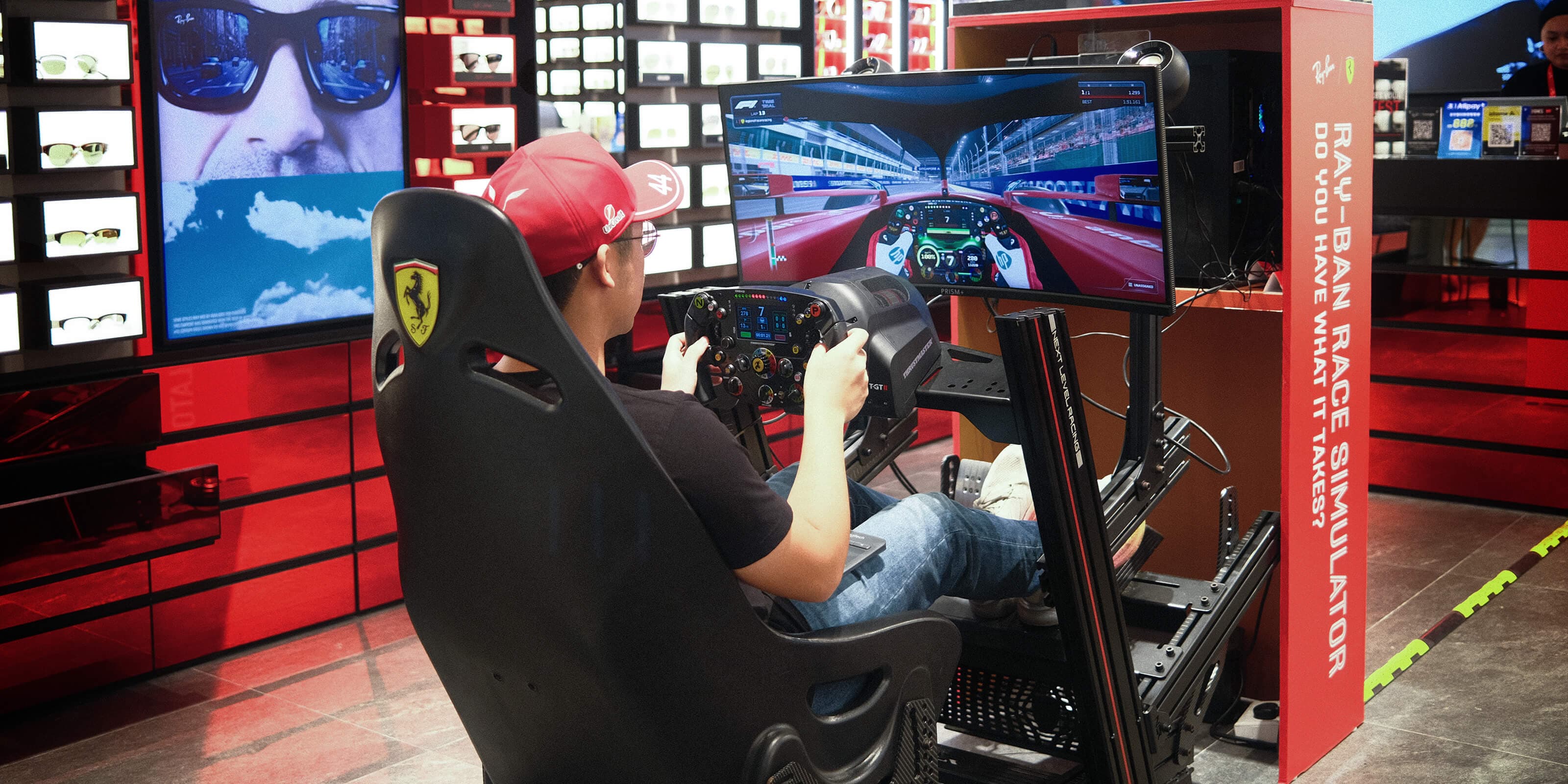 Next Level Racing® at the Heart of the Action – F1 Singapore Grand Prix