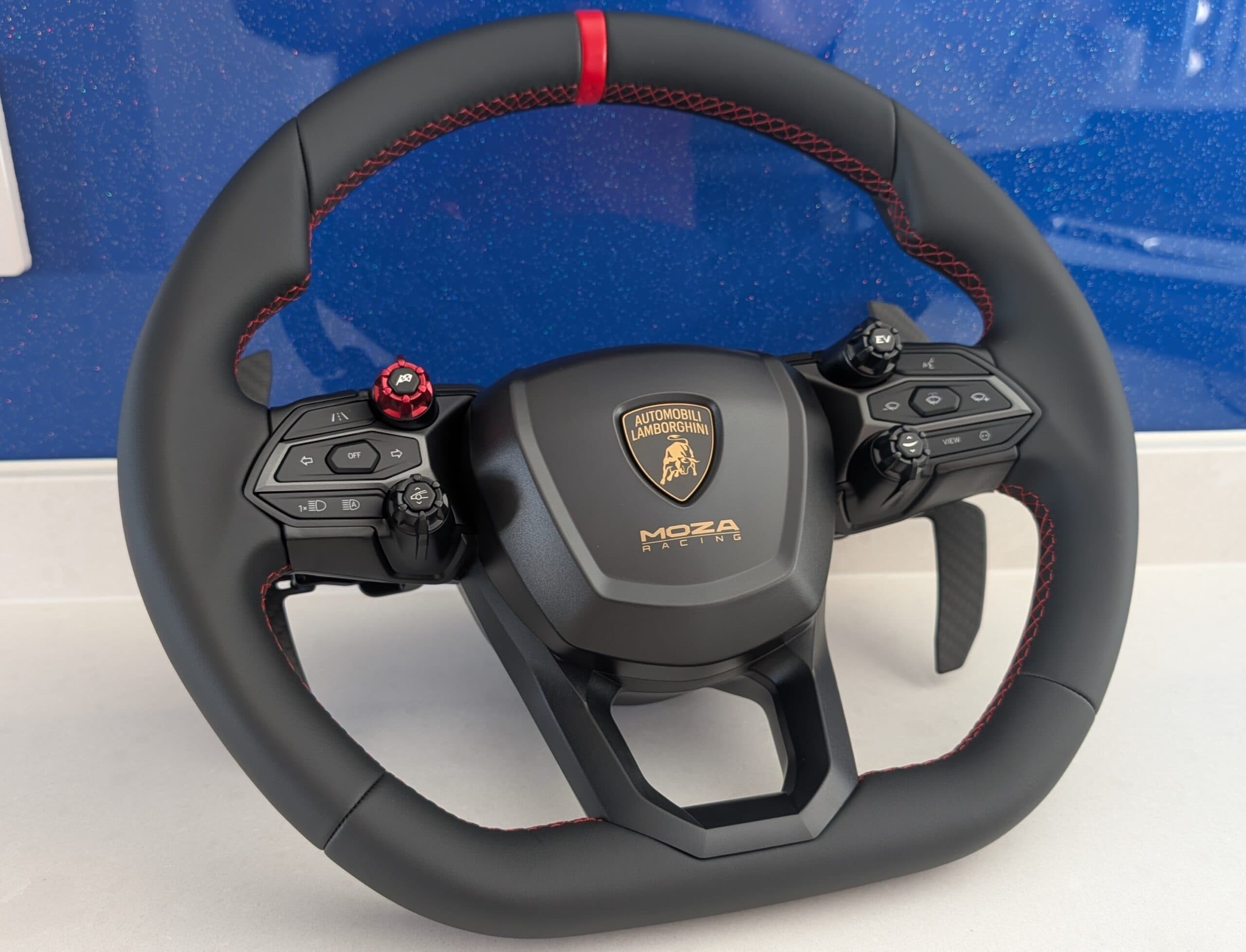 MOZA Lamborghini Revuelto Steering Wheel Review: Form Over Function