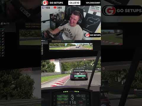 Karma Is A B*tch #iracing #crash #funny #karma