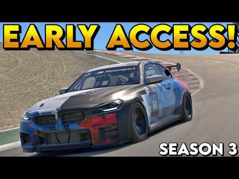 iRacing Early Access! - Season 3