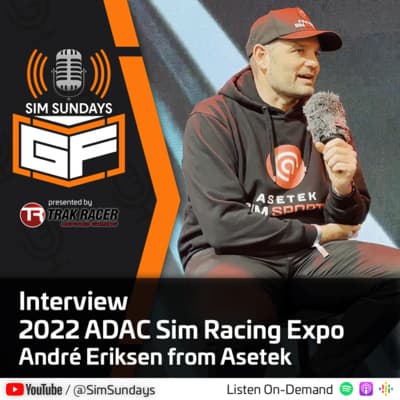 2022 ADAC Sim Racing Expo - Day 3 Interview André Eriksen from Asetek