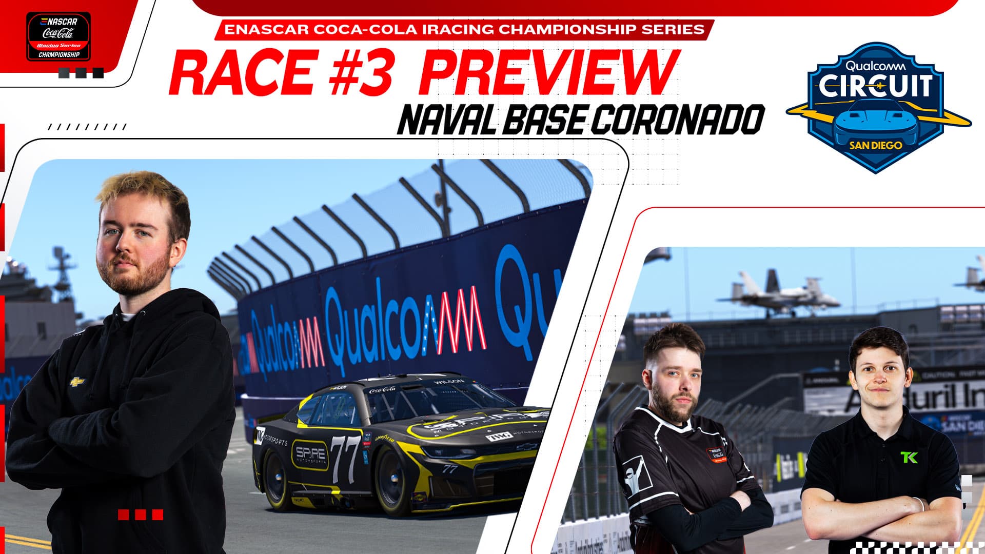 2026 eNASCAR Coca-Cola iRacing Championship Series | Preview | Race 3 at Naval Base Coronado