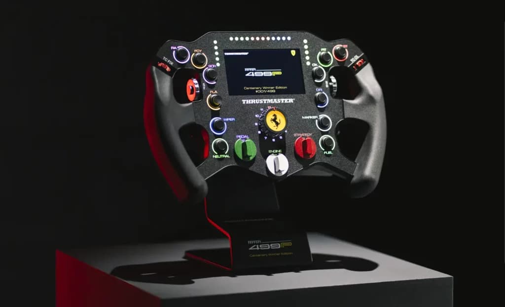Thrustmaster Ferrari 499P Wheel Revealed – Pokornyi Engineering Wheels Discontinued