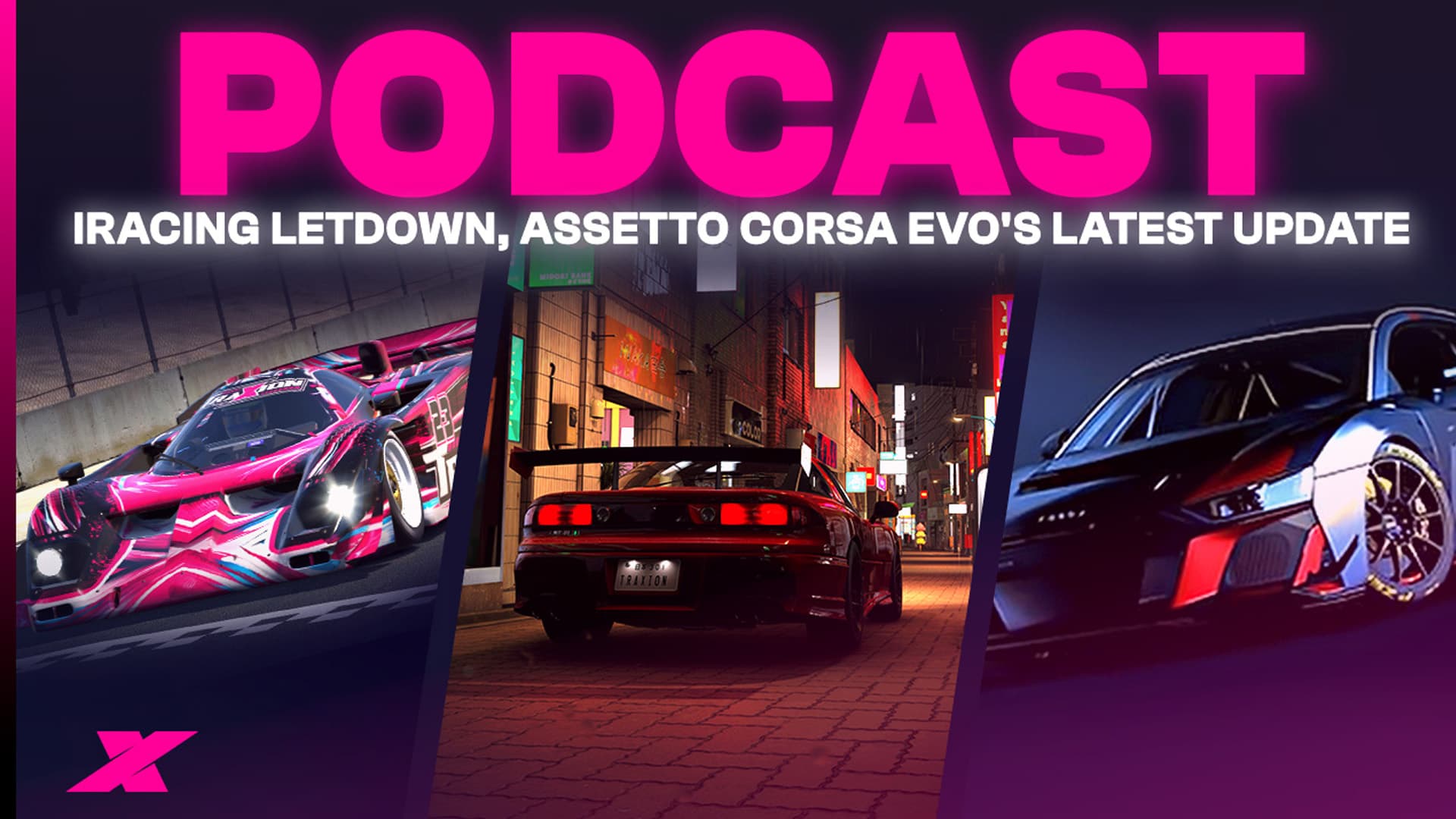 Mixed Forza Horizon 6 Feedback and Confused iRacing Event – Traxion Control Podcast