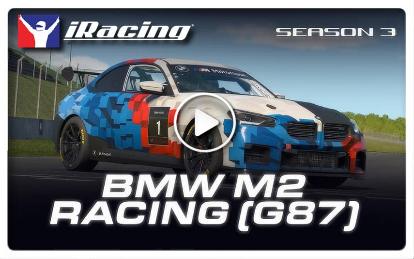 iRacing – BMW M2 Racing (G87) Preview Video