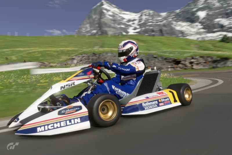 Gran Turismo 7 Online Time Trial: Kart Blanche