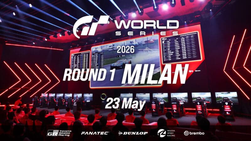 The Gran Turismo World Series 2026 Goes Live from Milan