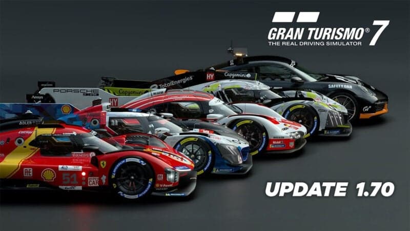 Gran Turismo 7 Update 1.70 Now Available: Hypercars, New Races, & More