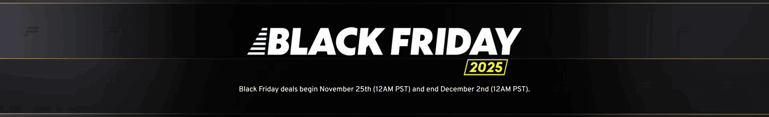 Black Friday 2025 – Don’t miss a single deal on sim racing gear!